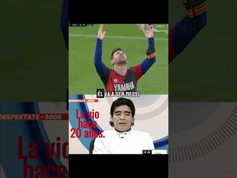 ¿Por qué Messi es único según Maradona?