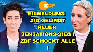 EIL: AfD mit SENSATION! ZDF SCHOCKT ALLE!