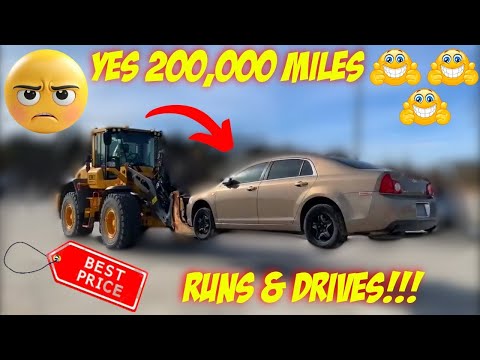 200,000 MILES ON THIS CHEVROLET MALIBU & I BOUGHT IT FROM AUCTION