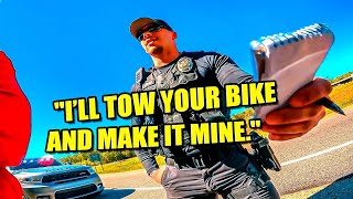 COOL & ANGRY COPS vs. BIKERS | POLICE vs BIKERS [Ep.#46]