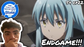 ENDGAME! THAT TIME I GOT REINCARNATED AS A SLIME SEASON 4 EPISODE 22 REACTION