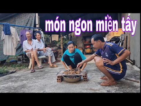 Đặc Sản Miền Tây Rắn Mối Nướng Sa Tế Và Gà Ác Xào Tỏi # SĂN BẮT ĐỒNG THÁP #