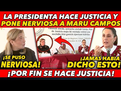 SE HACE JUSTICIA! LA PRESIDENTA HACE SUDAR DE NERVIOS A MARU CAMPOS ¡ESTA NOTICIA LO CAMBIA TODO!