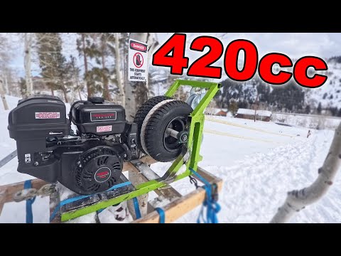 We Built a Bigger Stronger Backyard Tow Rope