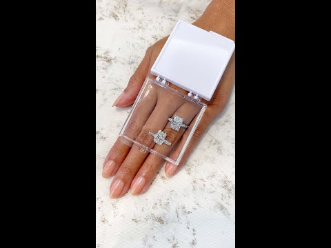 Building a Three Stone Radiant Cut Engagement Ring