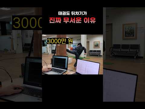 파괴력에 몰빵 된 하이 리스크 하이 리턴 킥 [태권도 국가대표의 뒤차기]