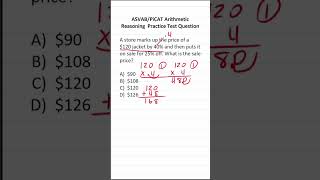 Calculating Sale Price (Discount) on the ASVAB and PiCAT #acetheasvab #grammarhero