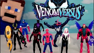Spiderman Venomversus Spiderverse EPIC Figures 2025 Series 2! Hasbro  Toys