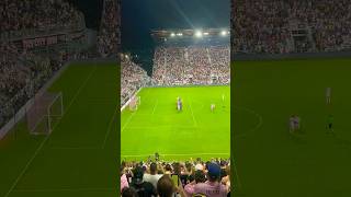 Lionel Messi first goal with Inter Miami 😨🔥#shorts