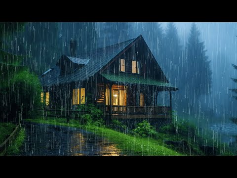 Barulho de Chuva para Dormir Rápido e Profundamente - Chuva Relaxante