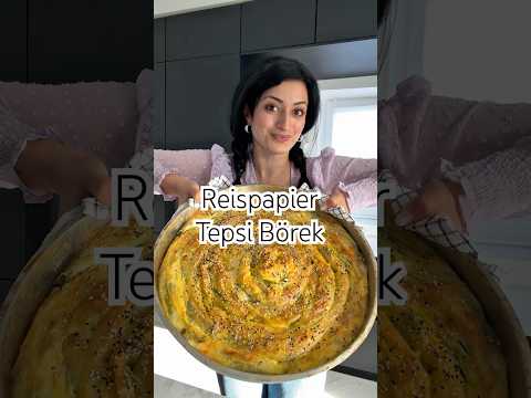 Reispapier Tepsi Börek in 5 Minuten für deine Diät
