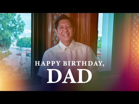 BBM VLOG #262: Happy Birthday, Dad | Bongbong Marcos