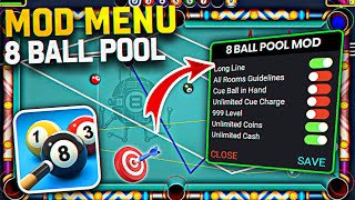 ✅ 8 Ball Pool MOD Menu 🔴 Long Lines, MegaPower, Infinite Money in 8 Ball Pool 2025 (Android/iOS)