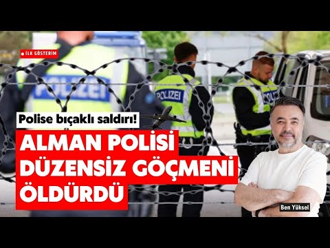 ALMAN POLİSİ SIĞINMACIYI VURARAK ÖLDÜRDÜ! Almanya'da göç politikası sertleşiyor! @benyuxel