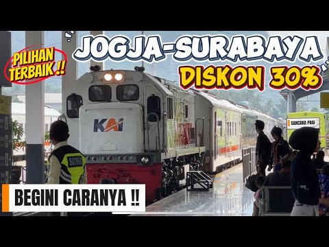TIPS MURAH NAIK KERETA CEPAT JOGJA-SURABAYA CUMA 100 RIBU’AN, MUMPUNG MUSIM LIBURAN‼️
