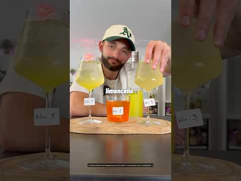 3 niveaux cocktails au Limoncello 🍋