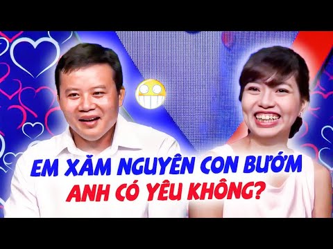 Nghe nàng XĂM NGUYÊN CON BƯỚM chàng trai toát mồ hôi ĐÒI BỎ VỀ Quyền Linh cười bò ❤️ Bà Mối Hẹn Hò