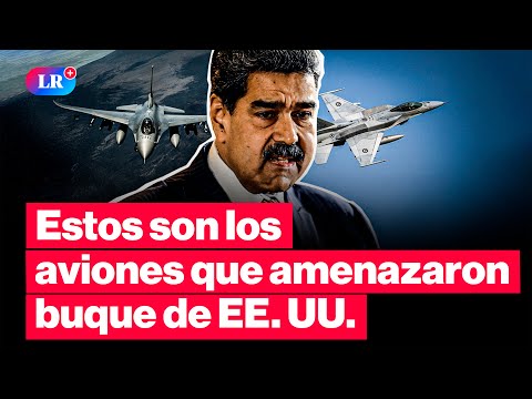 🇻🇪 ASÍ son los AVIONES F-16 de VENEZUELA que SOBREVOLARON BUQUE de EE. UU. ¿PELIGRO? | #LR