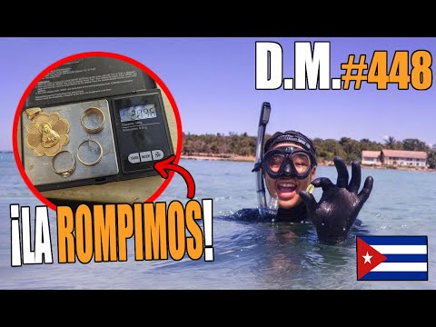 CIENTOS DE EUROS en ORO encontrados en la PLAYA con detector de metales - Detección Metálica 448