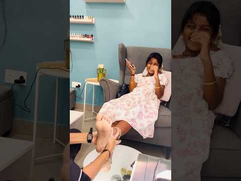 Kuwait salon work start in Nishi |నిశి పోదు పొద్దునే లేసి సాలూన్ కి వెళ్ళింది వర్క్ నేర్చుకోవడానికి