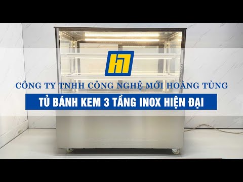 Tủ Trưng Bày 3 Tầng 1M2