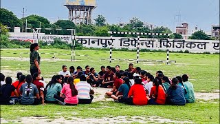 Live dekh lo sabhi kaisa ground hai !!Kanpur Defence Physical Academy is live