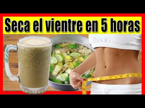 Zumo Indiano que Seca el vientre en 5 horas, Deshincha todo, Barriga, Mejillas y Brazos