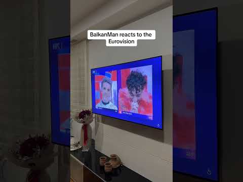 BalkanMan reacts to the Eurovision #comedy #balkan