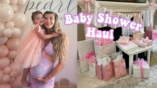 BABY Sprinkle Haul! Cutest Baby Girl Gifts Ever 💞