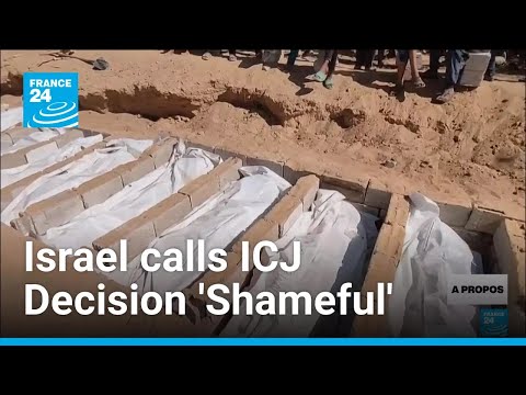 YouTube video thumbnail: Israel Calls ICJ Decision 'Shameful'