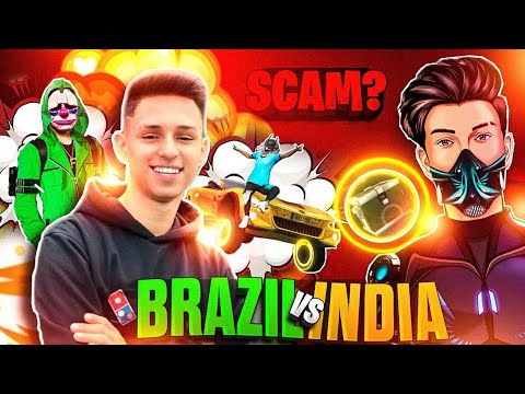Brazil Vs India Events Battle || हमको धोखा दिया 🤬|| Garena Free Fire