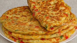 सुबह की जल्दबाजी में जब रोटी सब्जी बनाने का मन ना करे तो 5min.में 2 चीजों से ये बनालो | Easy nashta