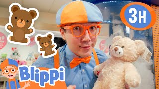 Bilippi VS Build-A-Bear🧸| Blippi Builds the a Build-A-Bear! | Blippi Educational Videos