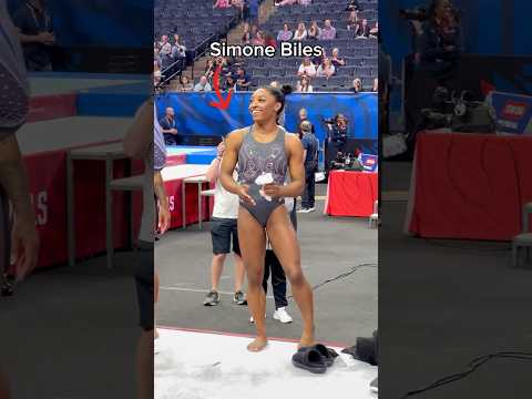 Can Simone Biles compete against men? ๐ค #gymnastics #sports #olympics #sports #simonebiles #simone