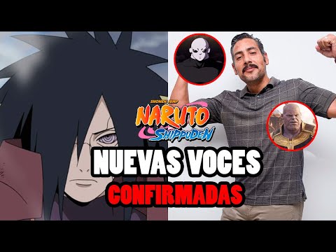 ¡CONFIRMADAS NUEVAS VOCES EN NARUTO SHIPPUDEN!