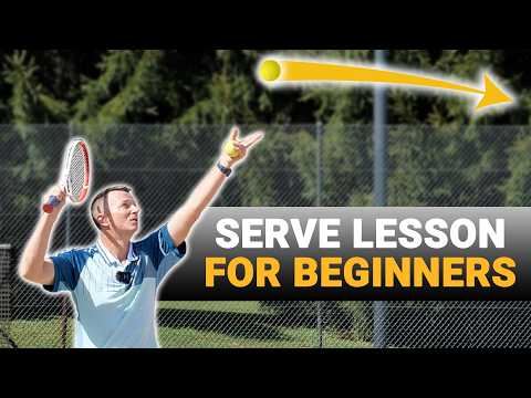 Tennis Serve Lesson for Beginners: 5 Drills To Get Started