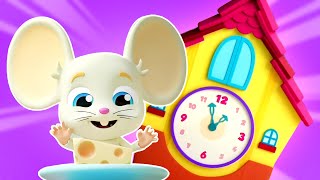 Hickory Dickory Dock Popular Nursery Rhymes And Baby Songs