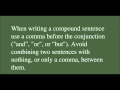 Understanding Compound Sentences and Conjunctions