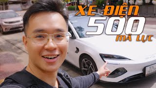 Lần Đầu Trải Nghiệm Ô Tô Điện 500 Mã Lực
