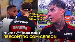 REENCONTRO COM GERSON E PRIMEIRA VITÓRIA DO JARDIM PELO FLAMENGO