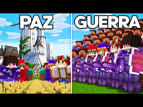 EU CRIEI UMA CIVILIZAÇÃO COMPLETA NO HARDCORE - Minecraft Eternos