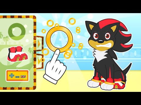 BABY PETS ☄️🦔 Puppy Max dresses up as Shadow