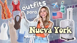 Lo que llevaré en mi maleta para NYC👜🧥- Evelyn Rangel