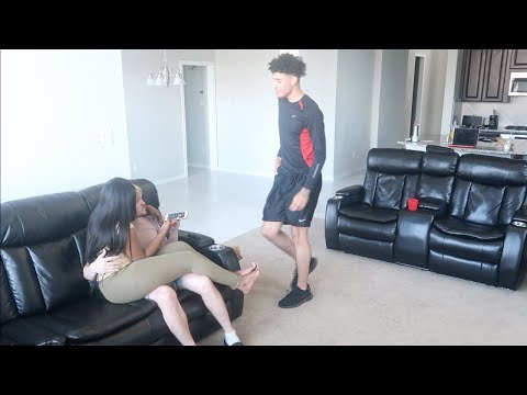 “SITTING ON YOUR FRIEND LAP” PRANK ON BOYFRIEND!!!