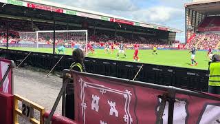 Kevin Nisbet first goal. Aberdeen v Dundee. Scottish League Cup 15/08/26