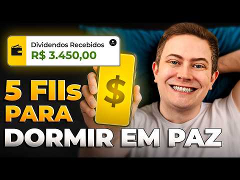 5 FIIs QUE VÃO TE APOSENTAR MAIS RÁPIDO!! (Alta segurança e lucratividade)