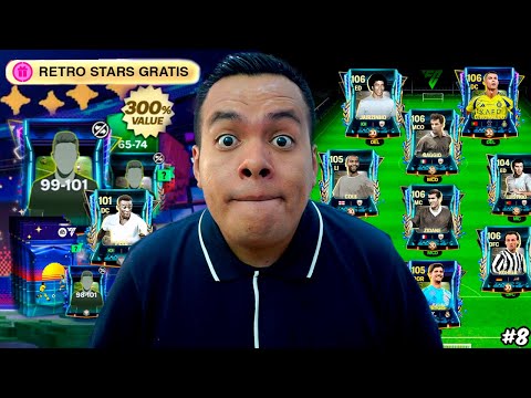 🎁 REGALANDO SOBRES RETRO STARS ASEGURADOS a SUSCRIPTORES en FC Mobile | FC Mobile #8