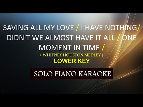SAVING ALL MY LOVE / I HAVE NOTHING /DIDN’T WE ALMOST / ONE MOMENT IN TIME( WHITNEY HOUSTON MEDLEY )