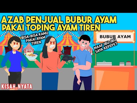 AZAB PENJUAL BUBUR AYAM PAKAI TOPING AYAM TIREN! COCO MEONG EPISODE 149! | SINETRON AZAB