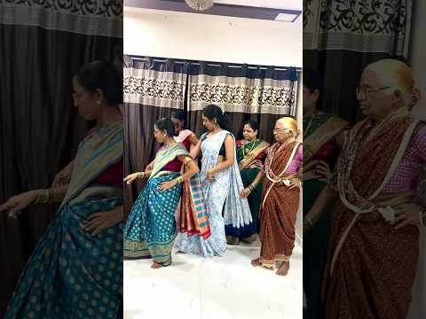बायकोने पूर्ण फॅमिलीला तोबा तोबा शिकवलं 😳 #taubatauba #marathitadaka #dance #family #viralshort